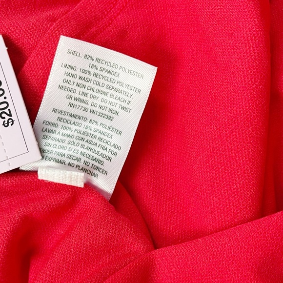 Wild Fable NWT red one piece swimsuit extra cheeky extra high leg multiple sizes - Picture 5 of 7